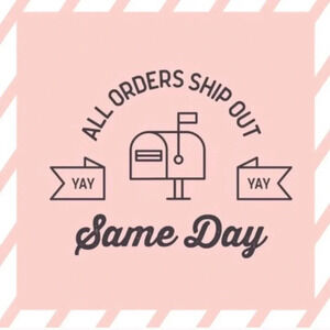 I try my best to ship same/next day on orders! 💌